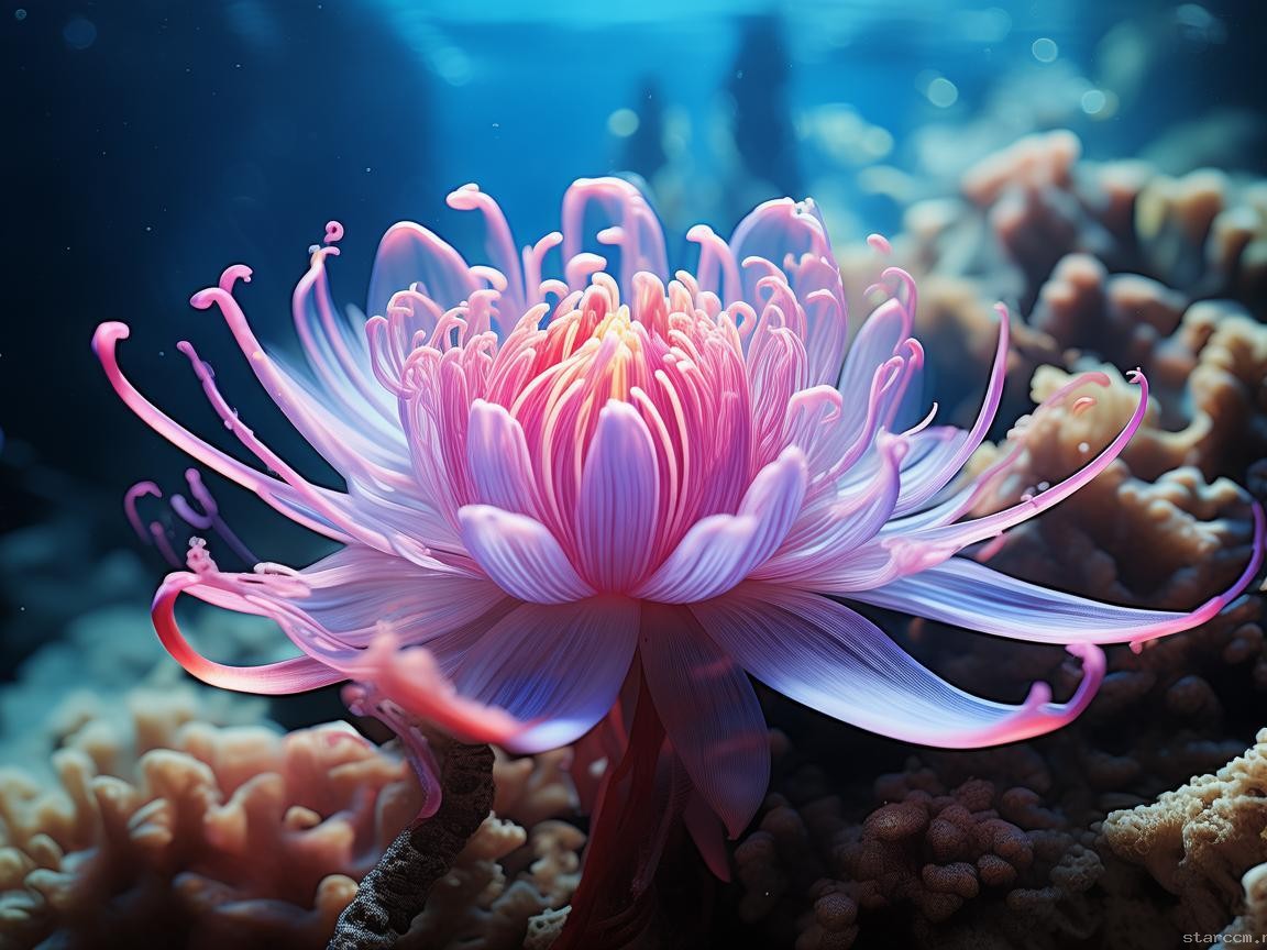 海百合：一朵自由的奇葩，未来海洋生态与生物科技的新星✨